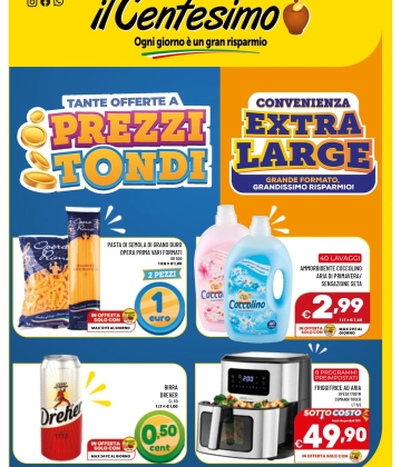 Prezzi Tondi & Convenienza Extra Large